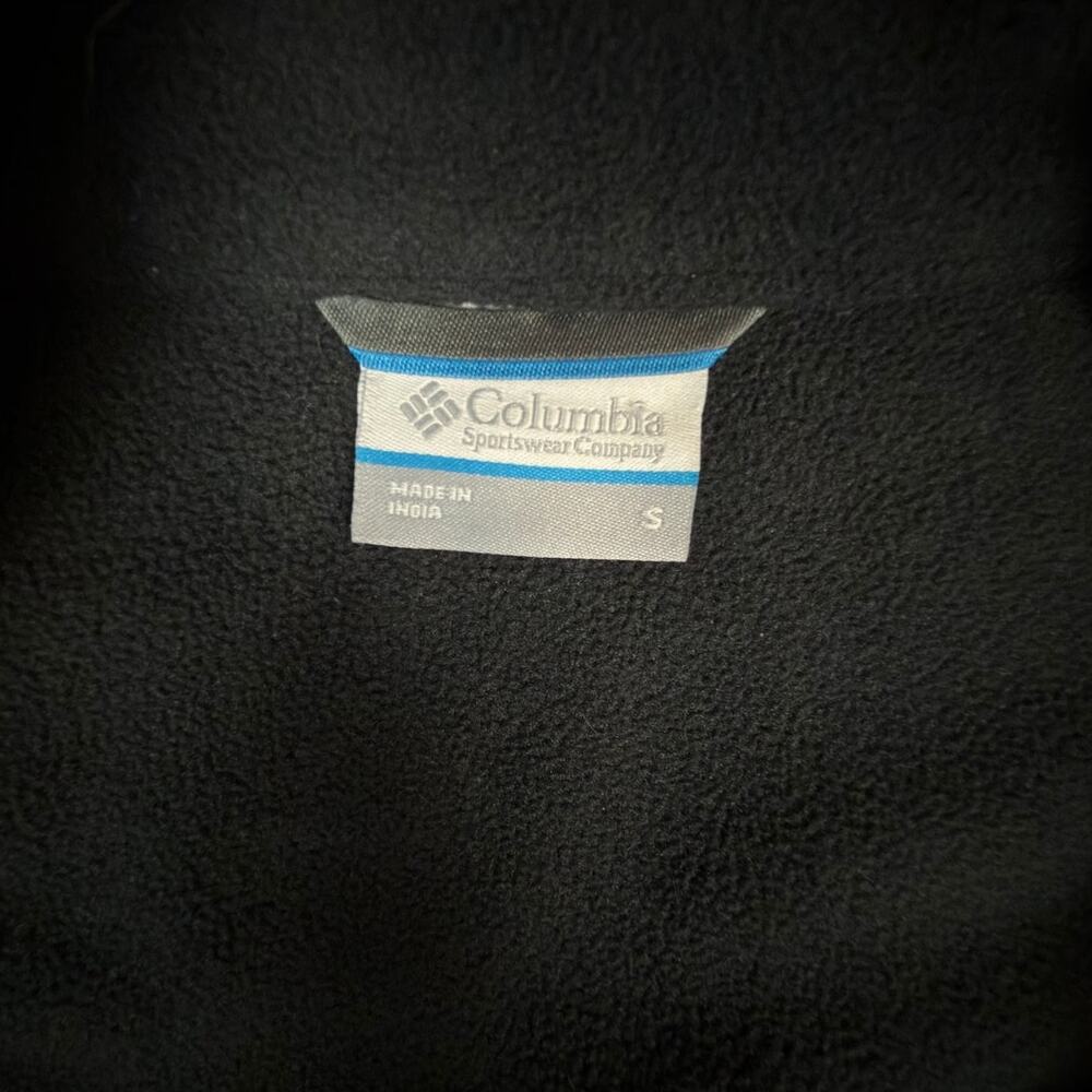 Columbia Sportswear Fleece Jacket Black Full Zip Size S - Picture 2 of 10